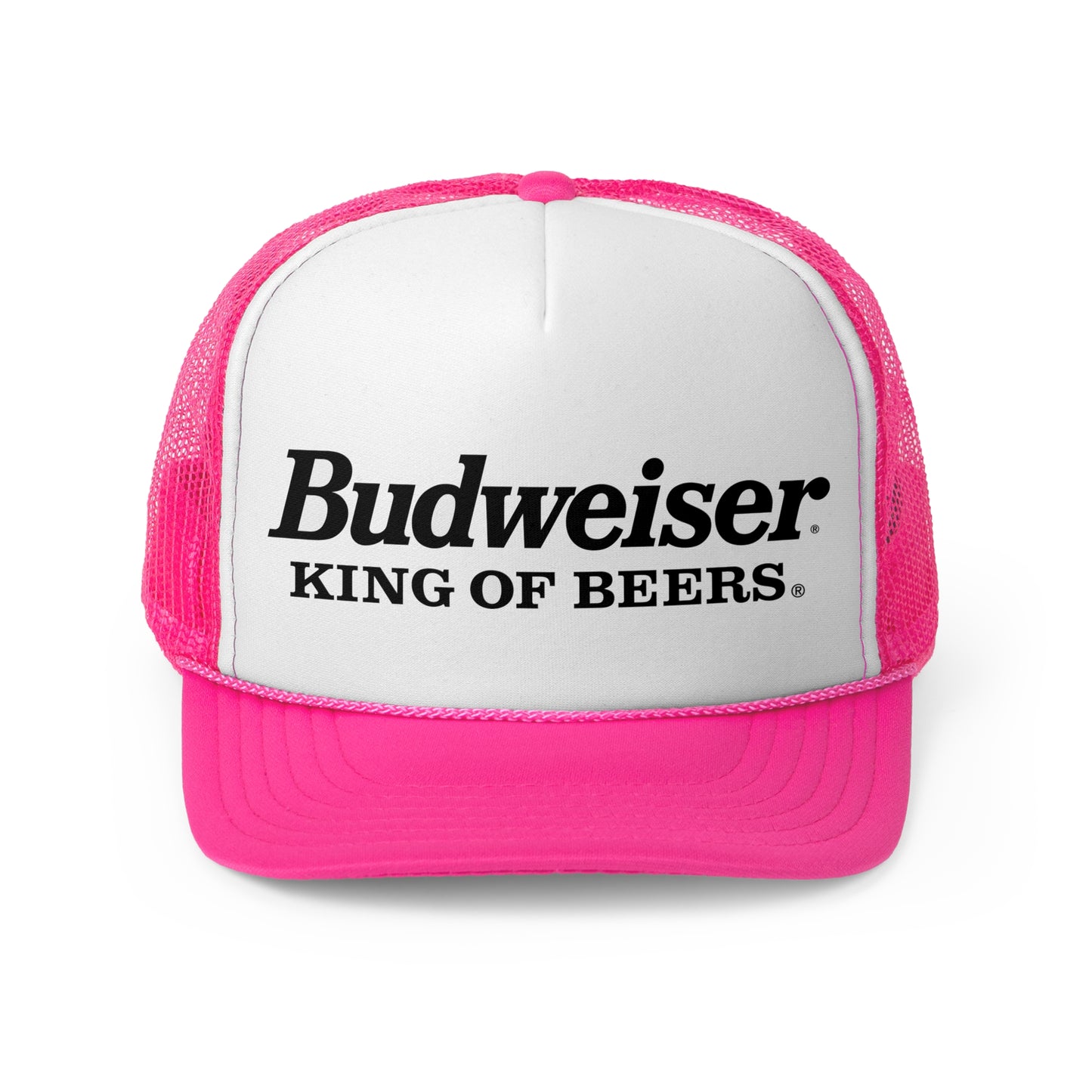 Raceway Hats 5-Panel Foam Trucker Hat - Budweiser King of Beers