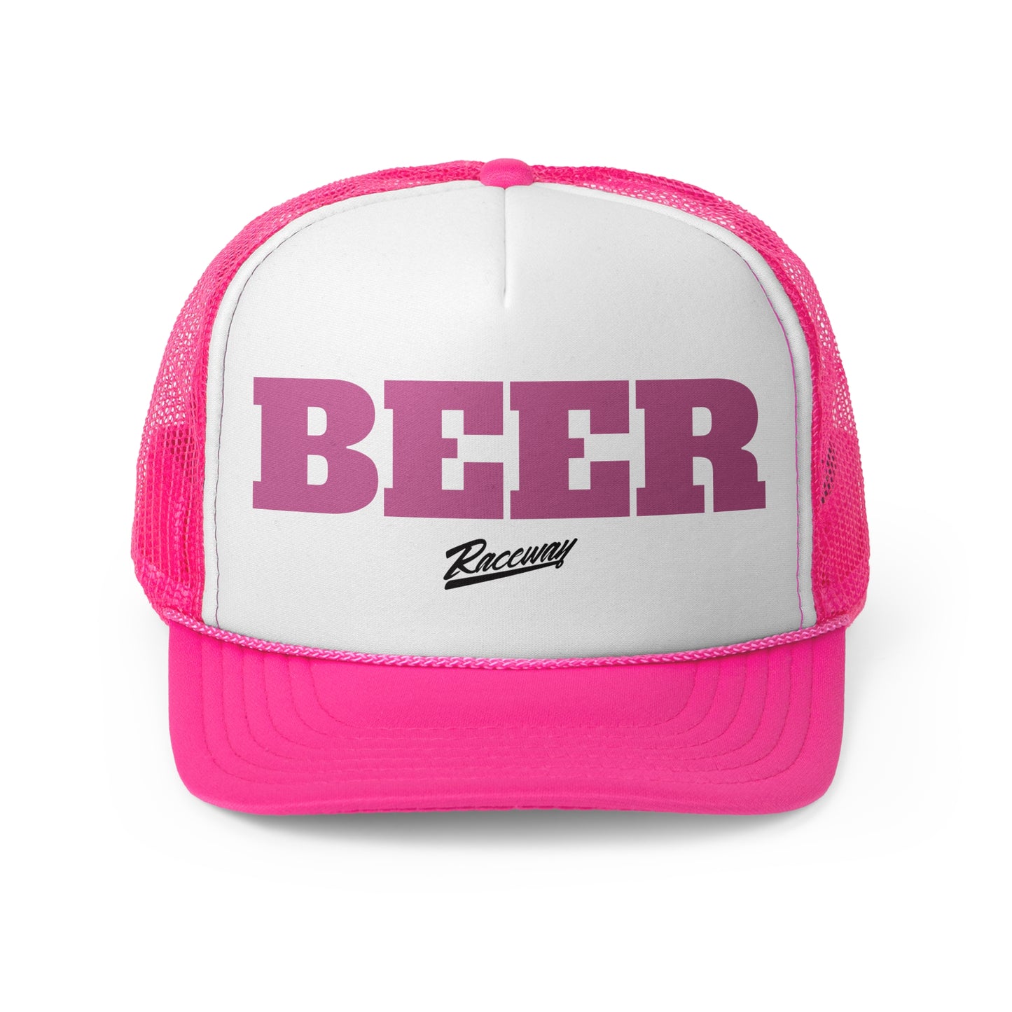 Raceway Hats 5-Panel Foam Trucker Hat - "Beer"