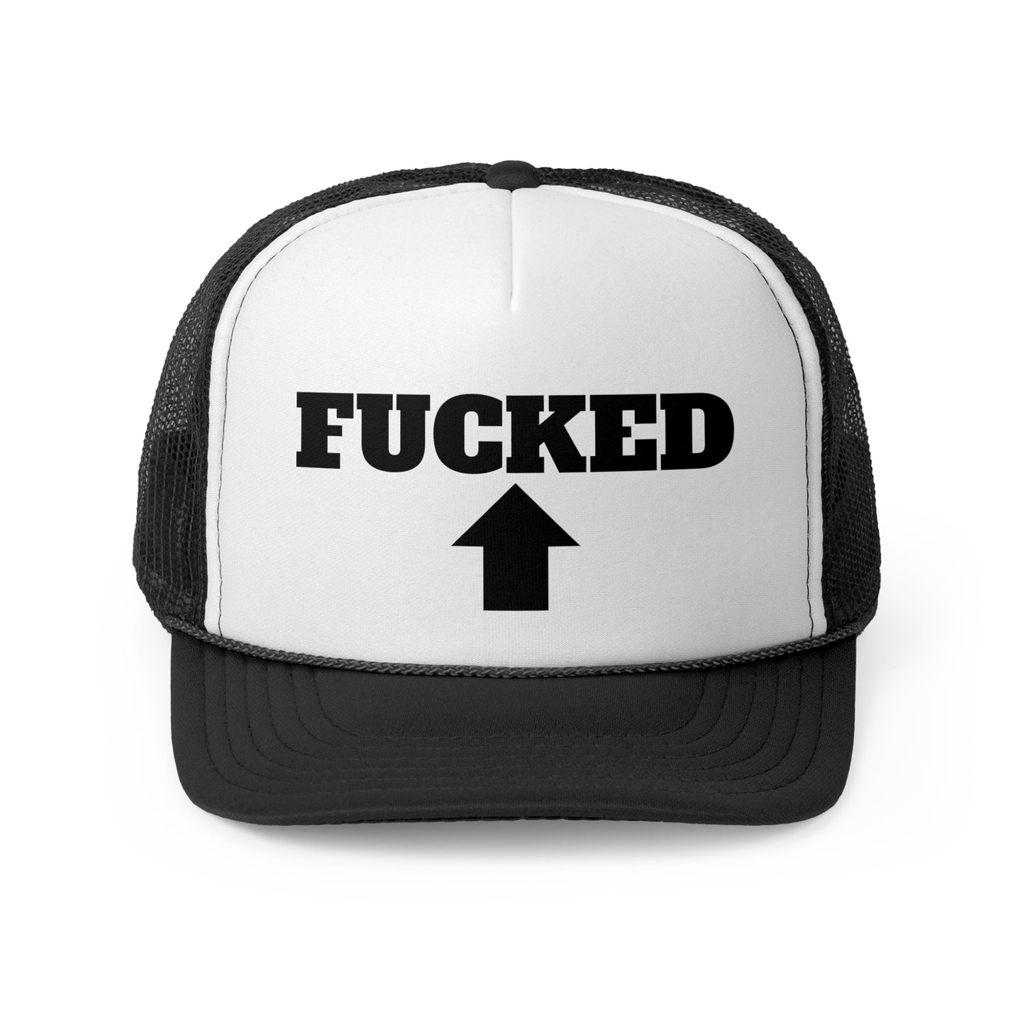 Raceway Hats 5-Panel Foam Trucker Hat - "F@ucked Up"