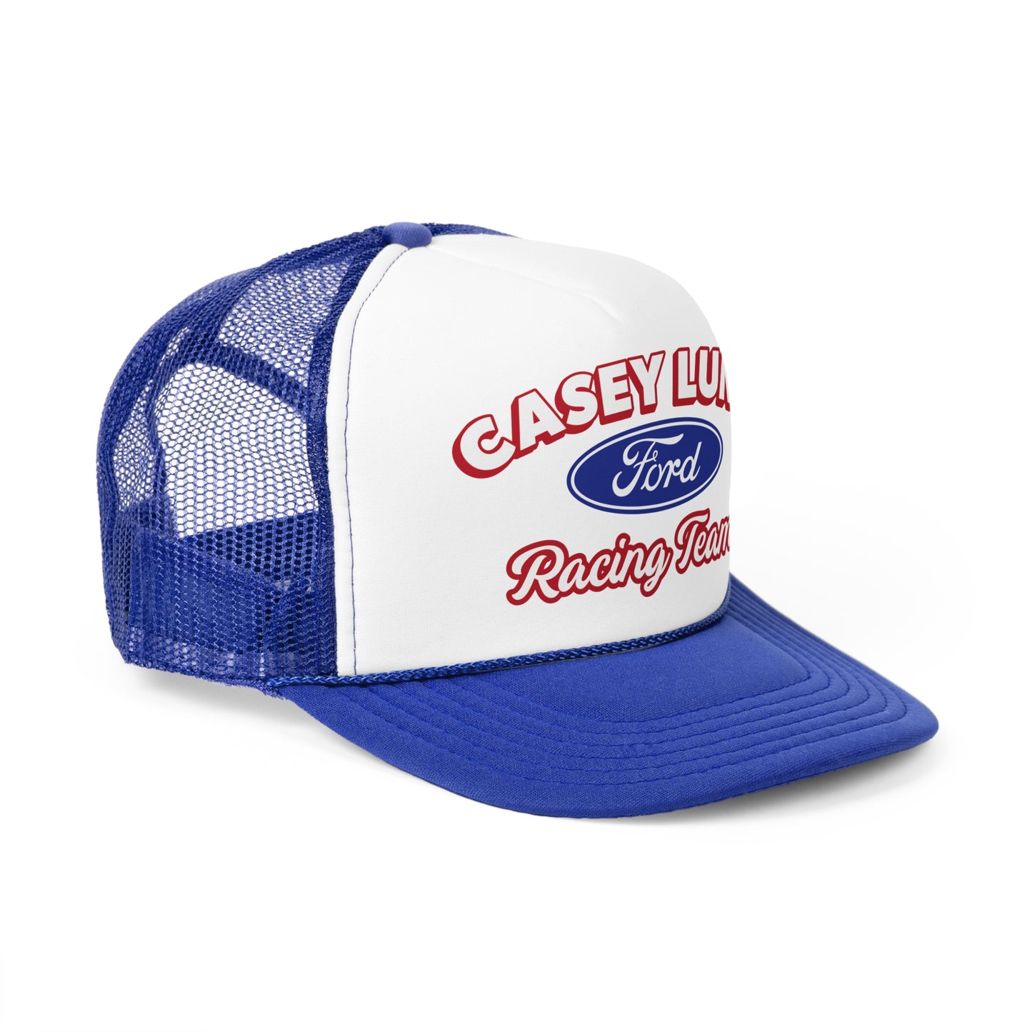 Raceway Hats 5-Panel Foam Trucker Hat - Casey Luna Racing Team Logo