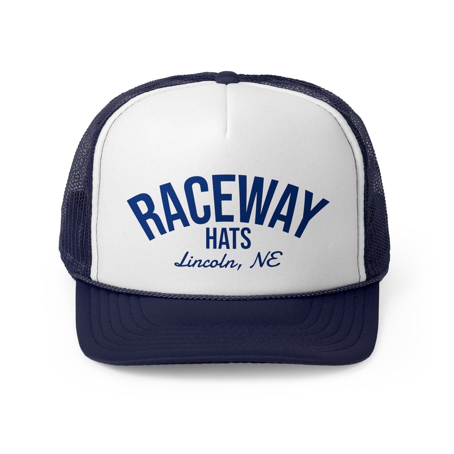 Raceway Hats 5-Panel Foam Trucker Hat - Arched