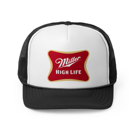 Raceway Hats 5-Panel Foam Trucker Hat - Miller High Life