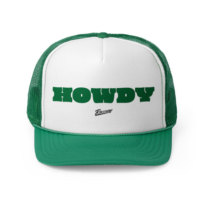 Raceway Hats 5-Panel Foam Trucker Hat - "Howdy"