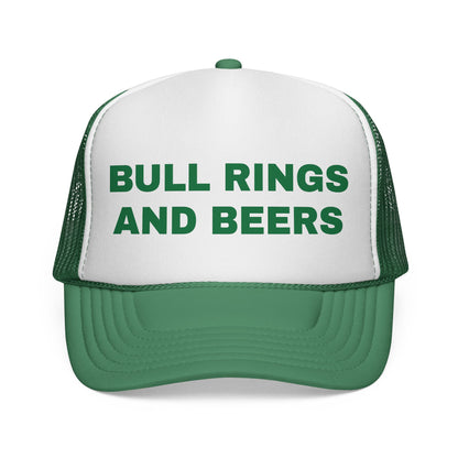 Bull Rings and Beers Trucker Hat