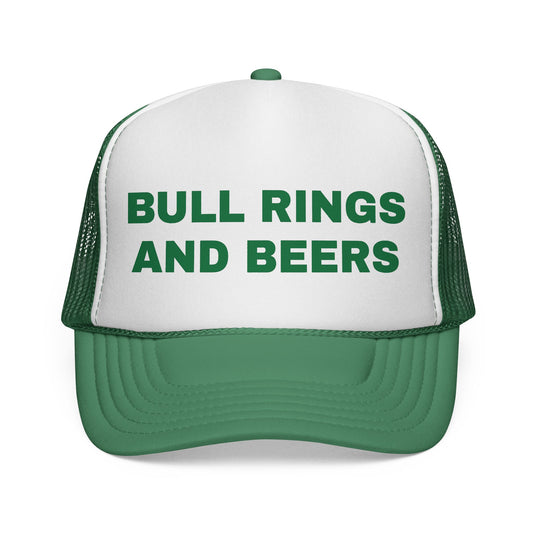 Bull Rings and Beers Trucker Hat