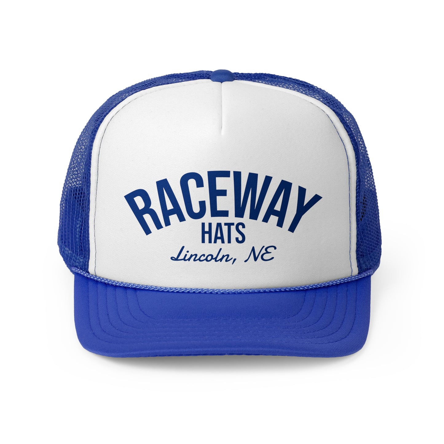 Raceway Hats 5-Panel Foam Trucker Hat - Arched