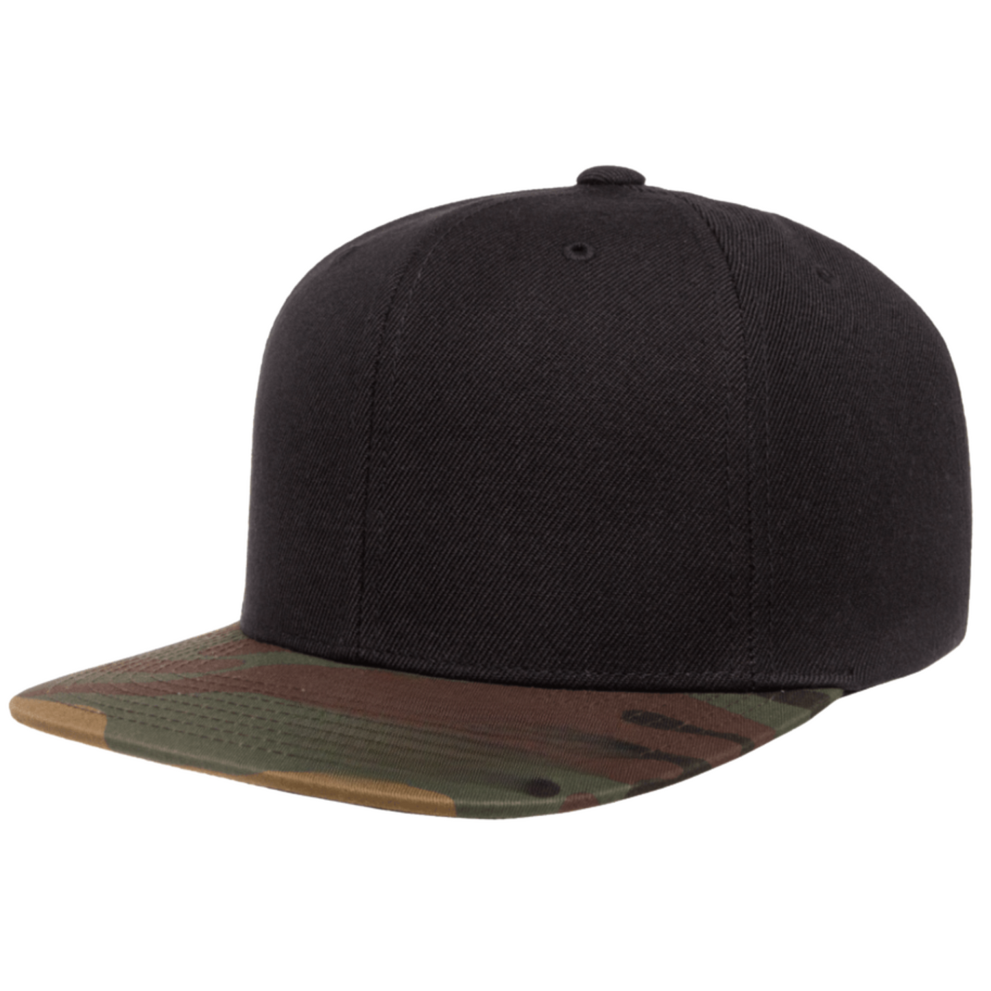 6-Panel High-Profile Snapback Pro-Style Wool Blend Hat