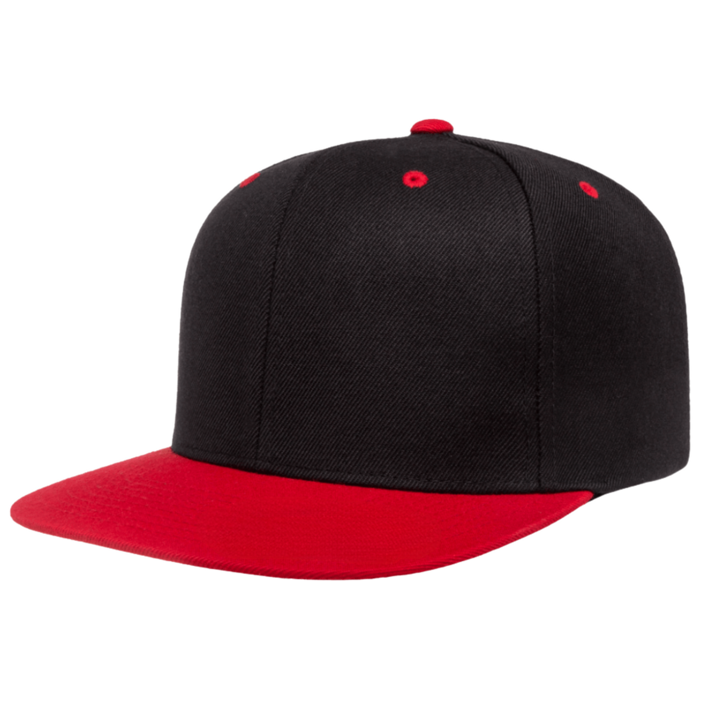 6-Panel High-Profile Snapback Pro-Style Wool Blend Hat