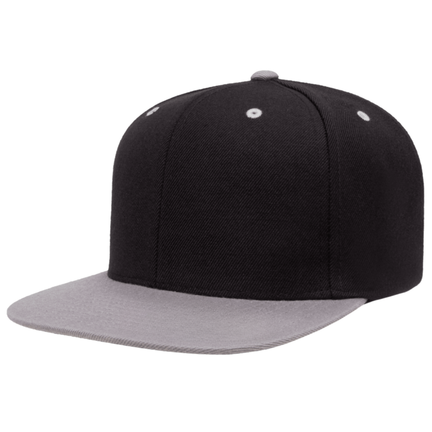 6-Panel High-Profile Snapback Pro-Style Wool Blend Hat