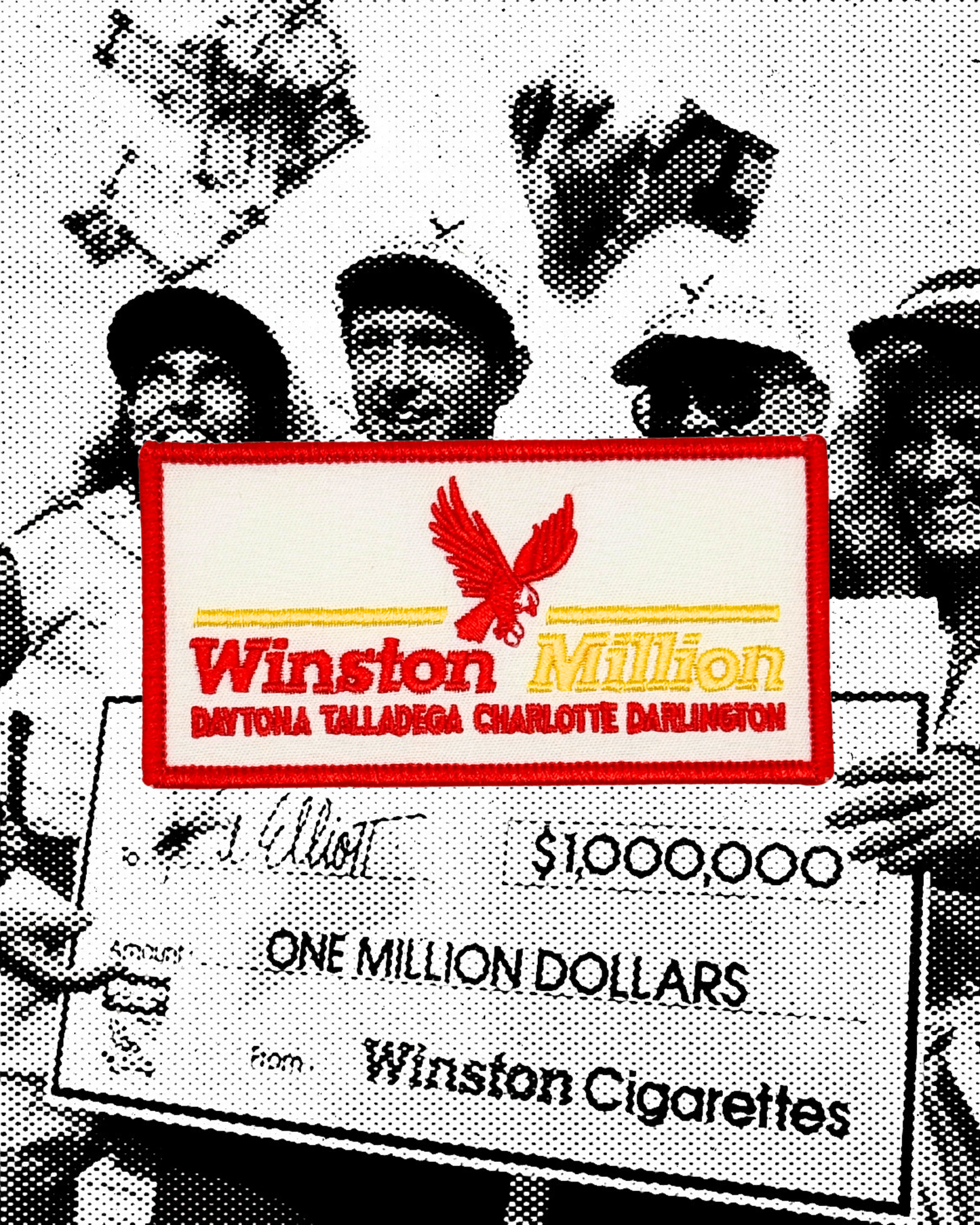 Vintage Style Winston Million Patch