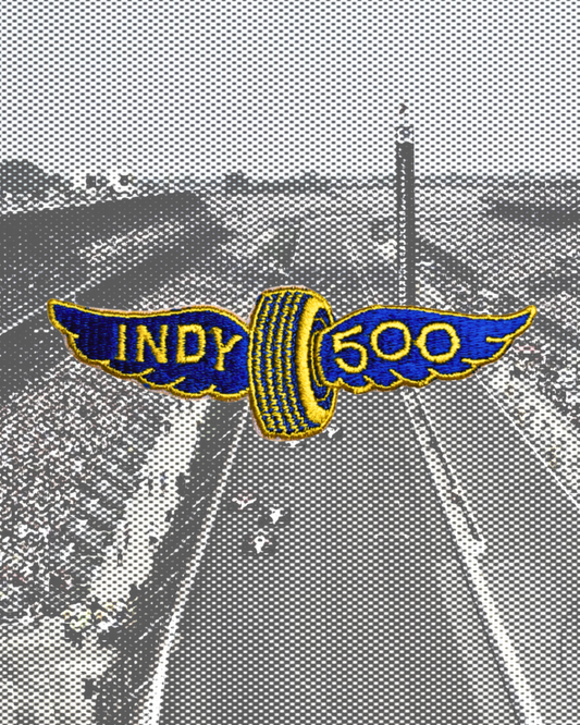 Vintage Indy 500 Wing and Wheel Patch