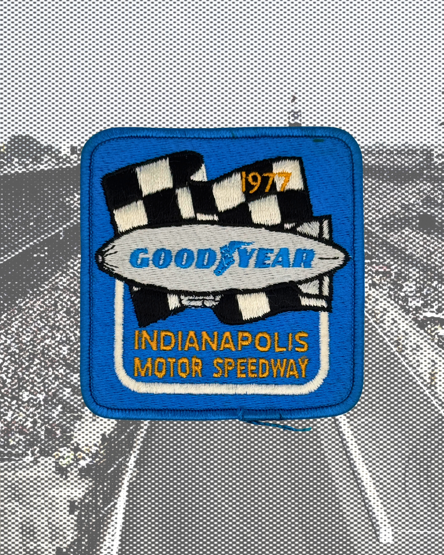 Vintage 1977 Goodyear Indianapolis Motor Speedway Patch