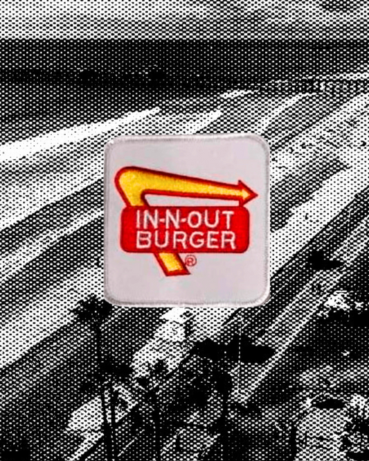 Vintage Style In-N-Out Burger Patch