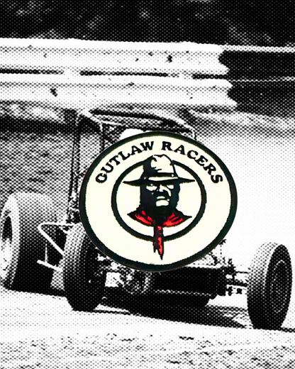 Vintage-Style Outlaw Racers Patch