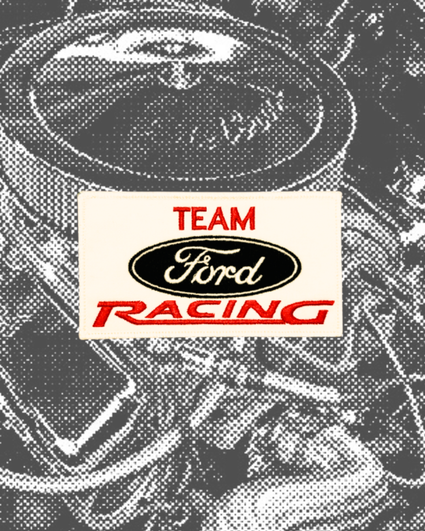 Vintage-Style Team Ford Racing Patch