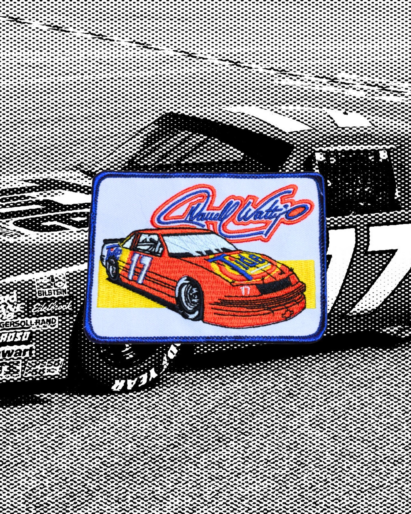Vintage Darrell Waltrip Tide Racing Chevy Lumina Patch