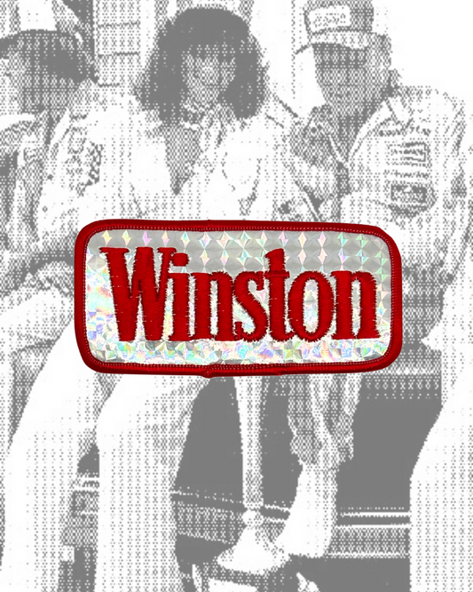Vintage Winston Cigarettes Sparkle Patch