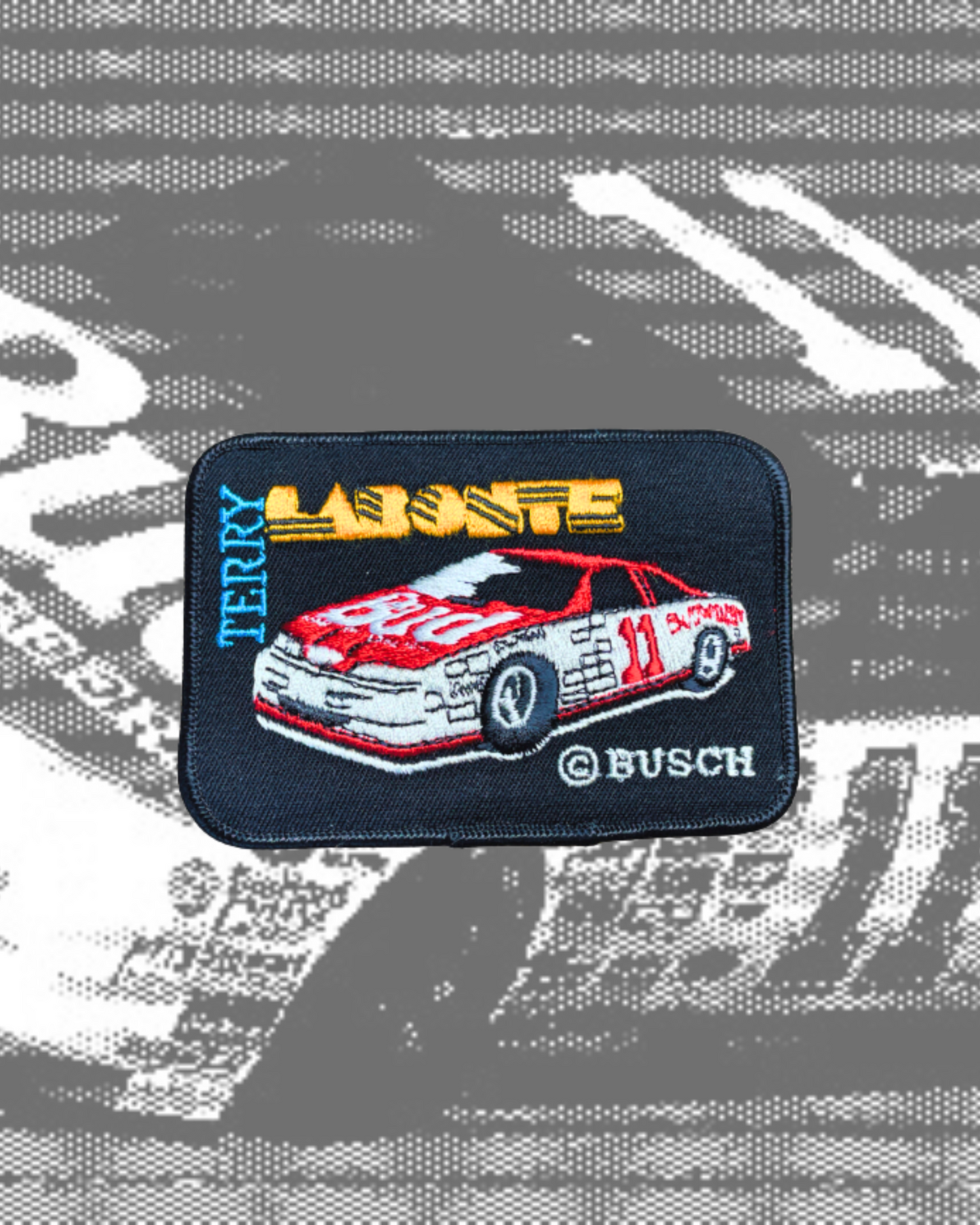 Vintage Terry Labonte Ford Thunderbird Budweiser Racing Patch