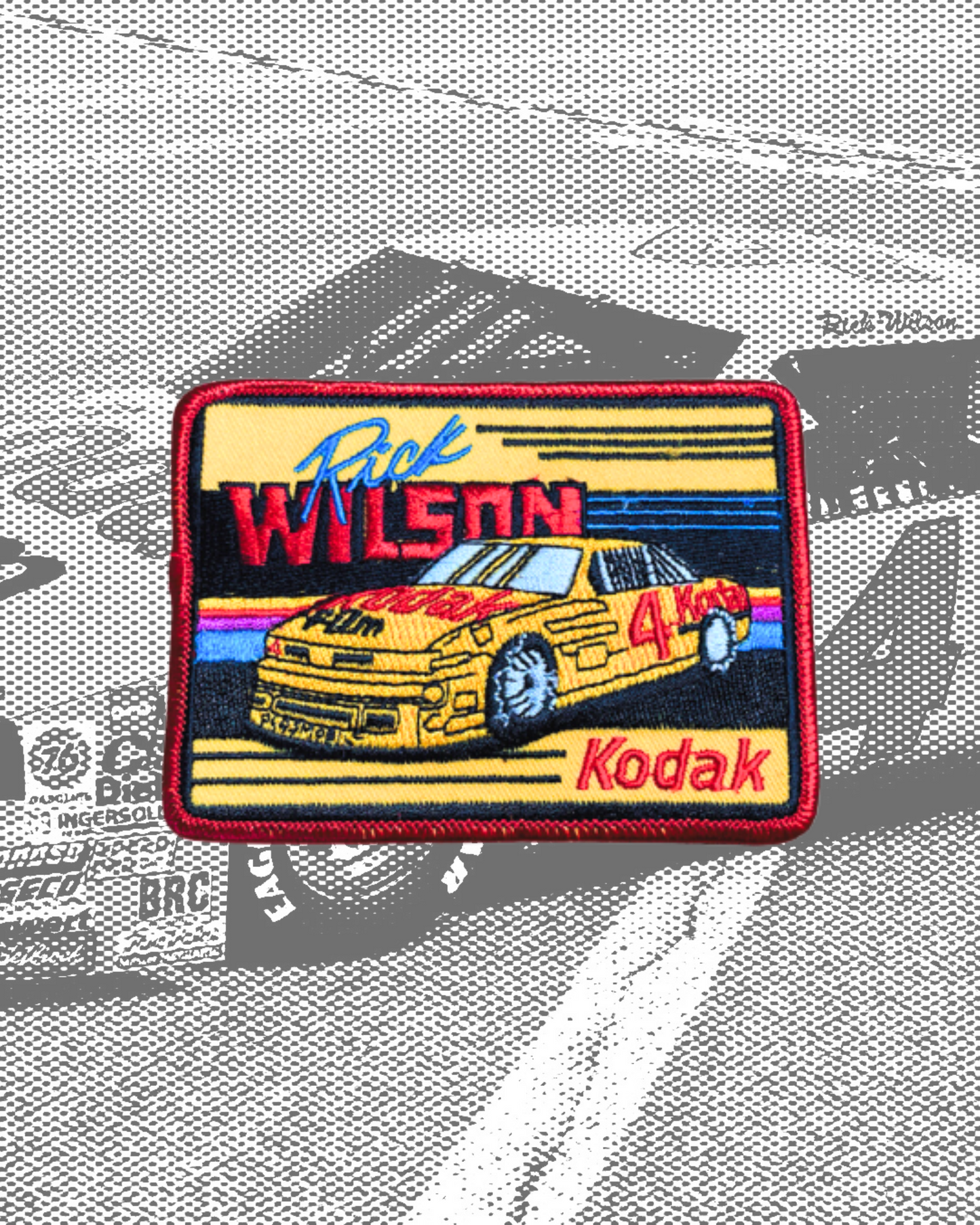 Vintage Rick Wilson Kodak Olds Cutlass Racing Patch
