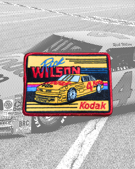 Vintage Rick Wilson Kodak Olds Cutlass Racing Patch