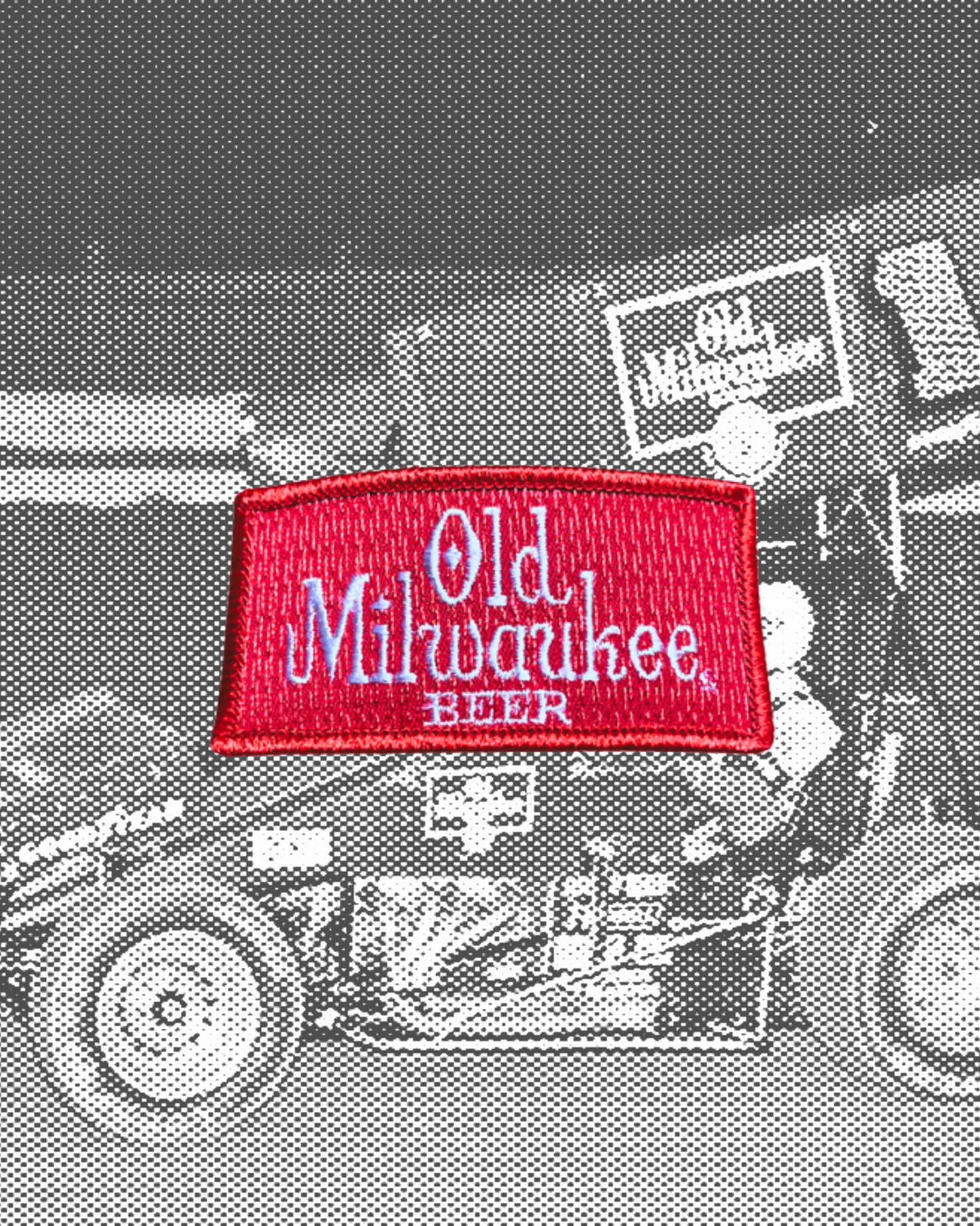 Vintage Old Milwaukee Beer Patch