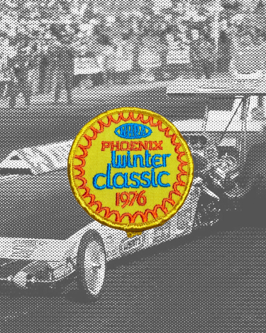 Vintage 1976 NHRA Phoenix Winter Classic Patch