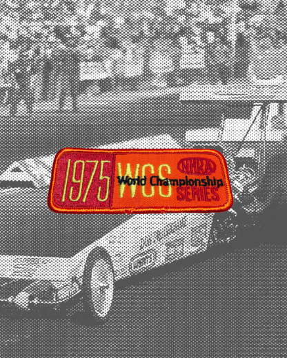 Vintage 1975 NHRA World Championship Series Patch