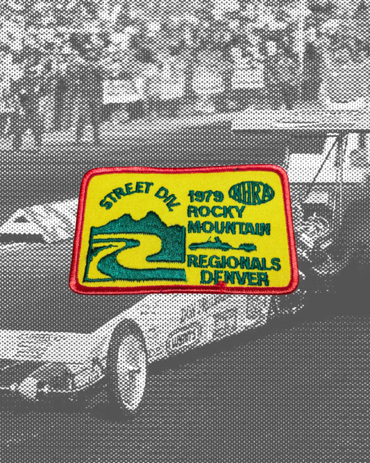 Vintage 1979 NHRA Street Division Denver Rocky Mountain Regionals Patch