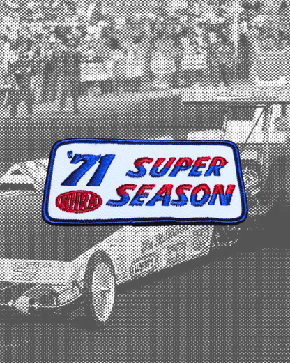 1971 NHRA Super Season Patch