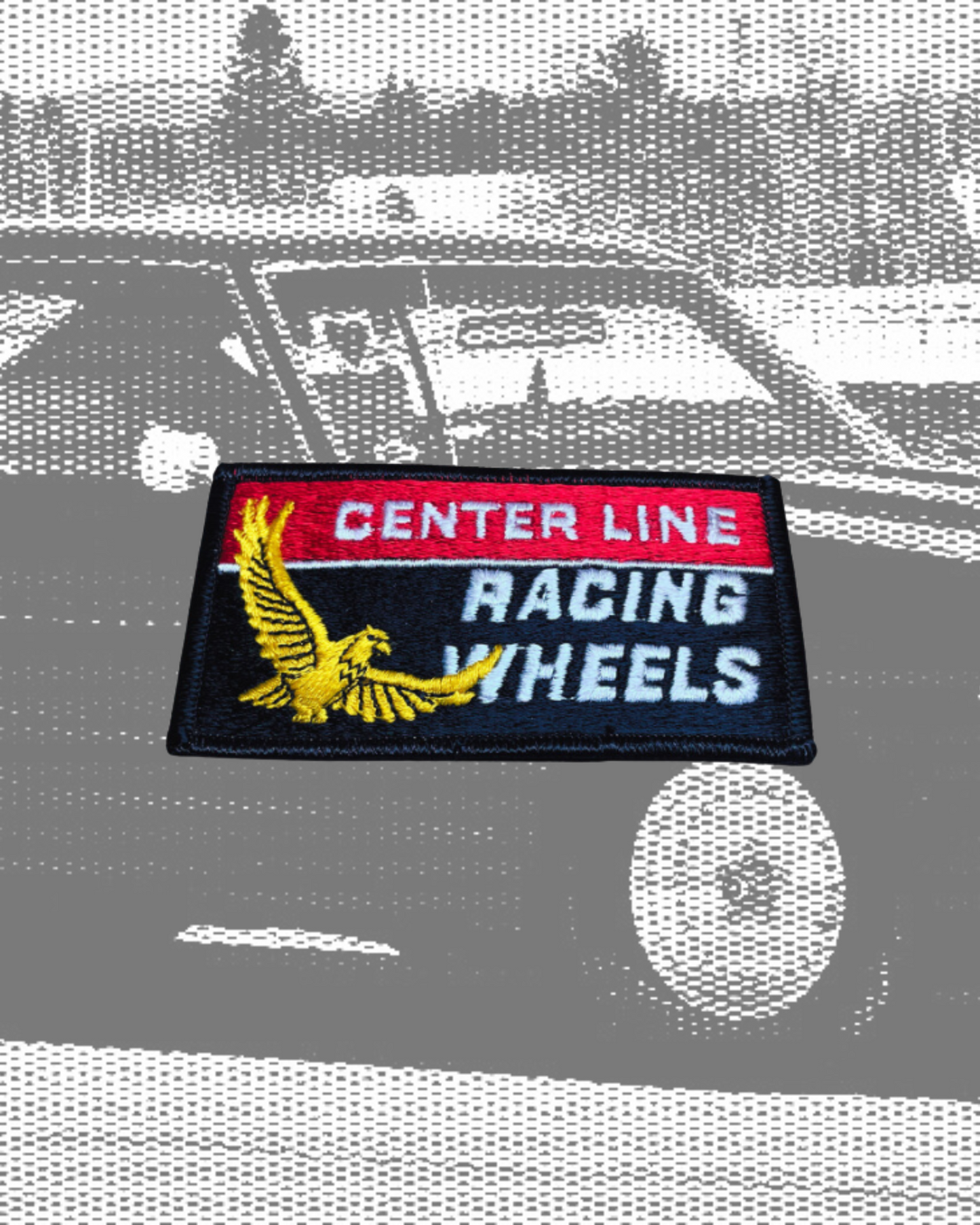 Vintage Center Line Racing Wheel Patch