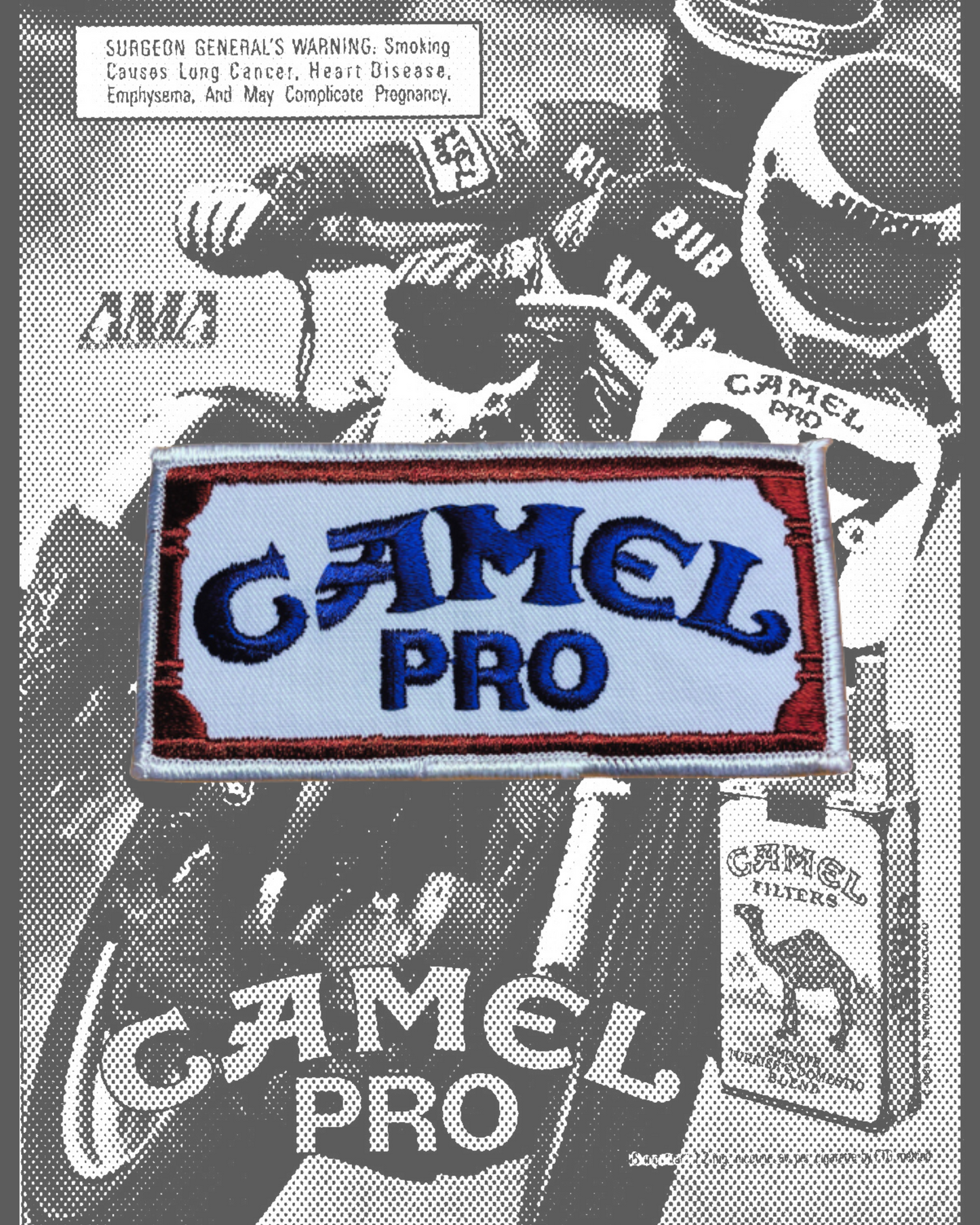 Vintage Camel Pro Patch