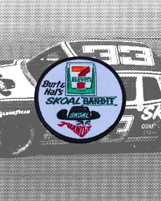 Vintage Burt & Hal's 7 Eleven/Skoal Bandit Racing Team Patch