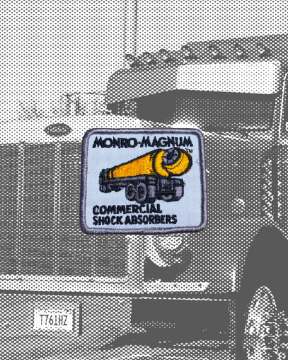 Vintage Monro-Magnum Commercial Shock Absorbers Patch