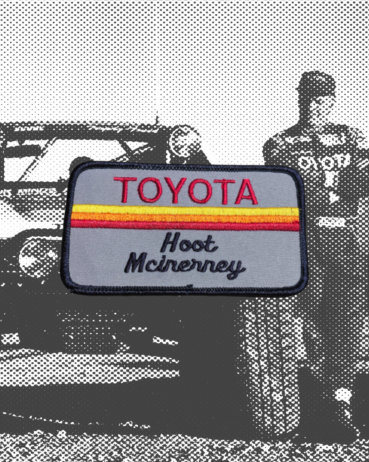 Vintage Hoot Mcinenney Toyota Dealership Patch