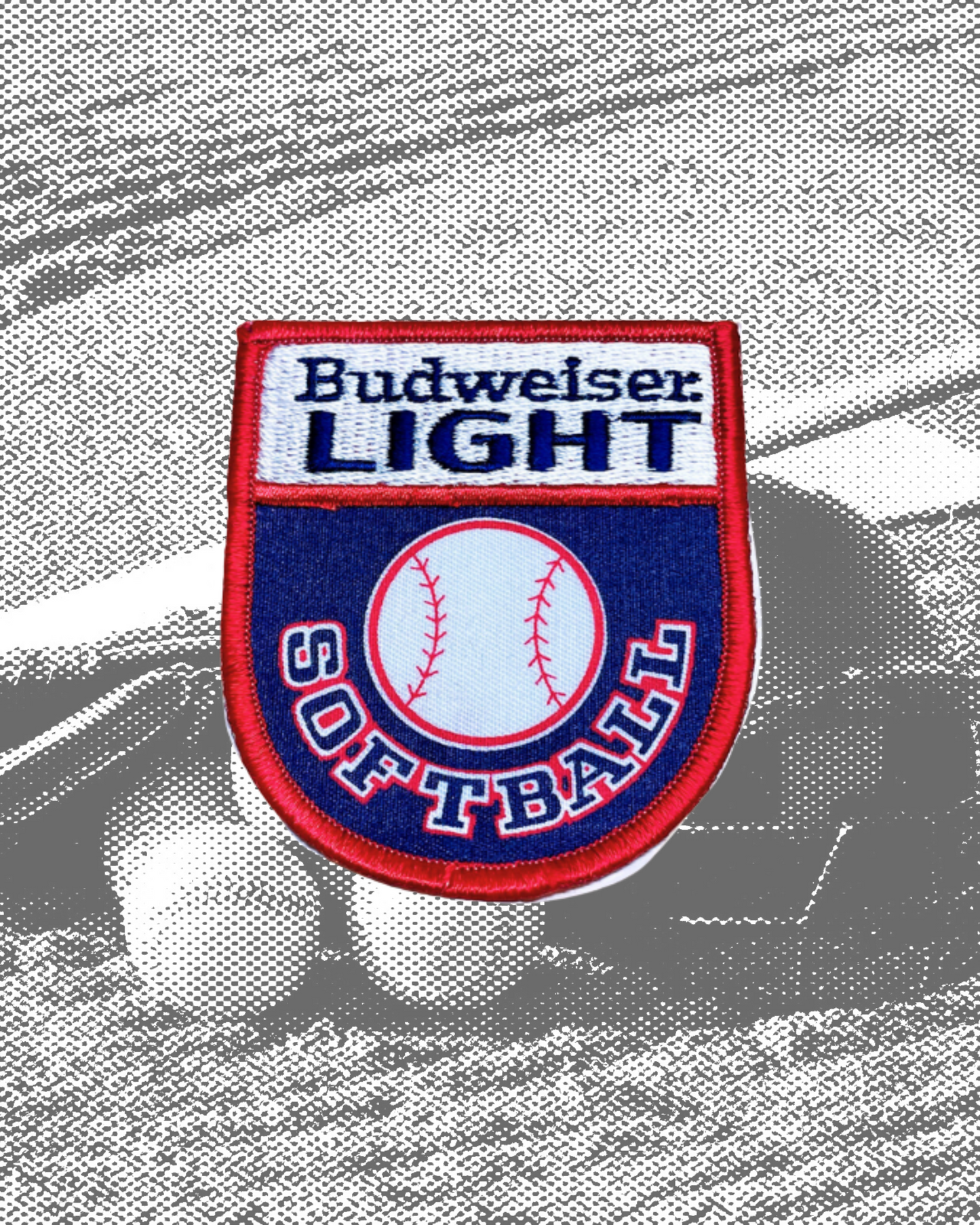 Vintage Budweiser Light Softball Patch