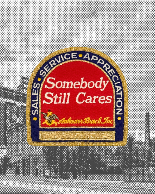 Vintage Anheuser Busch Cares Patch