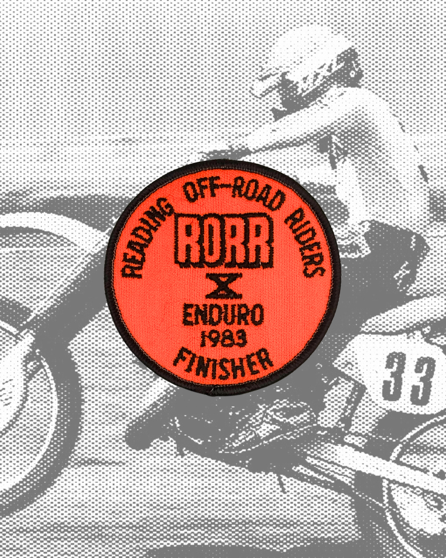 Vintage Reading Off-Road Ridgers 1983 Enduro Patch