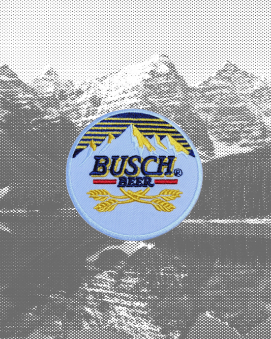 Vintage-Style Busch Beer Patch
