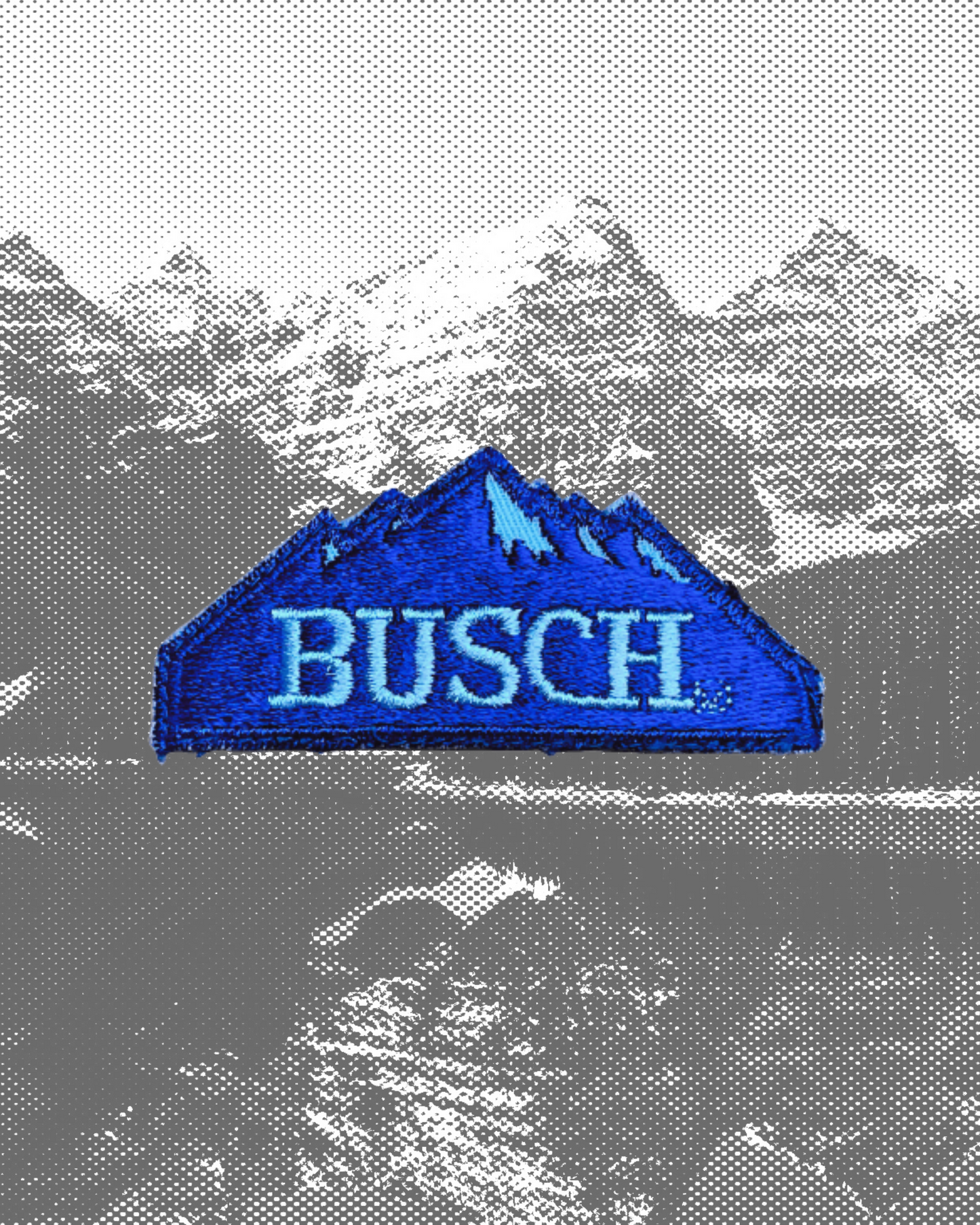 Vintage Busch Beer Mountain Patch