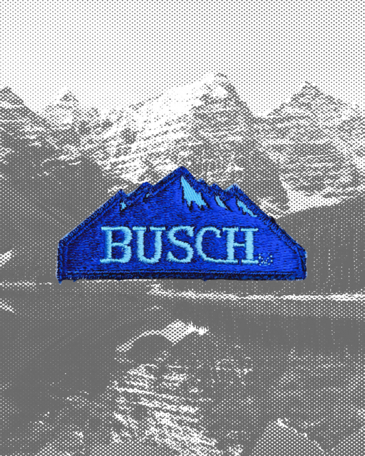 Vintage Busch Beer Mountain Patch