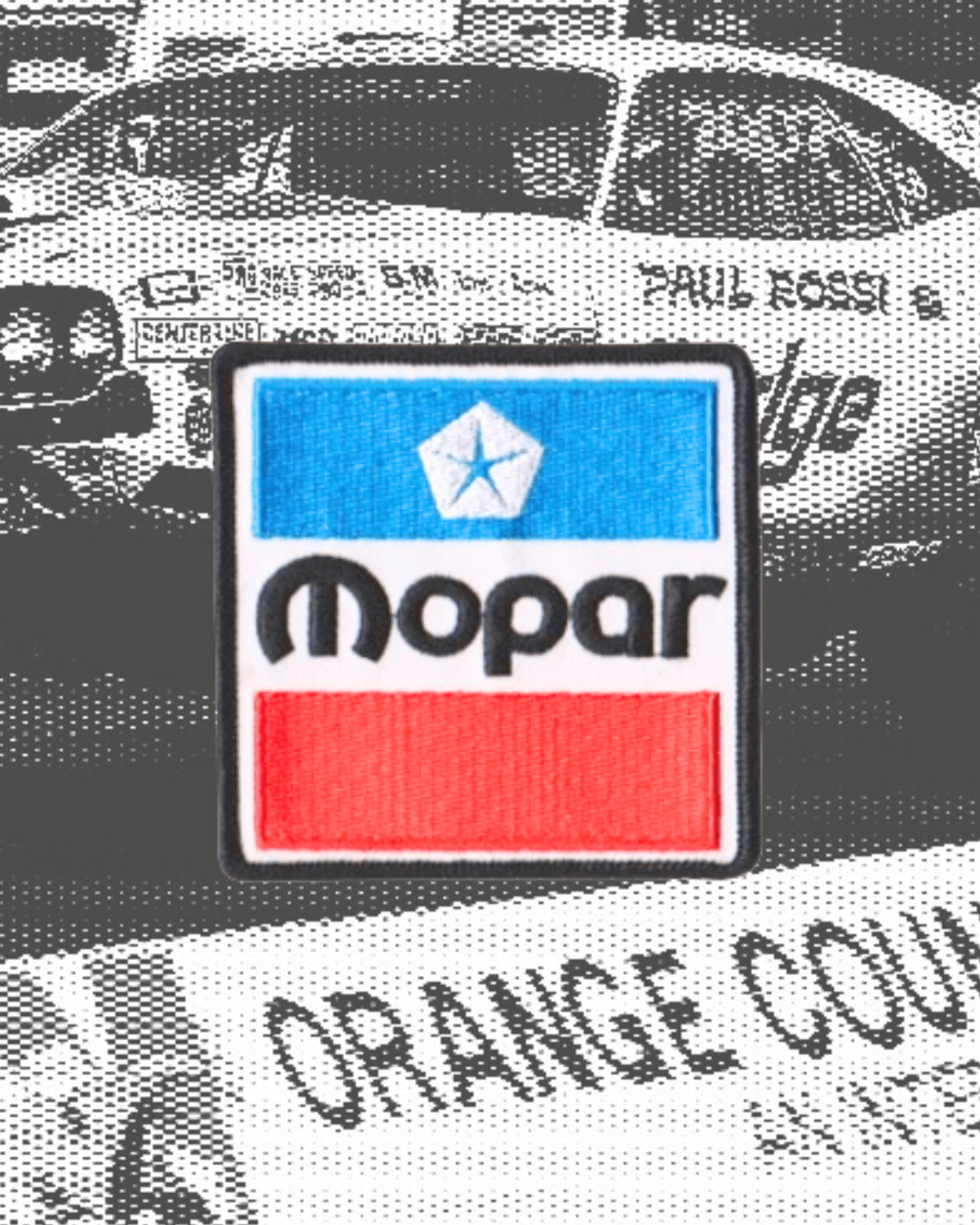 Vintage-Style Mopar Patch