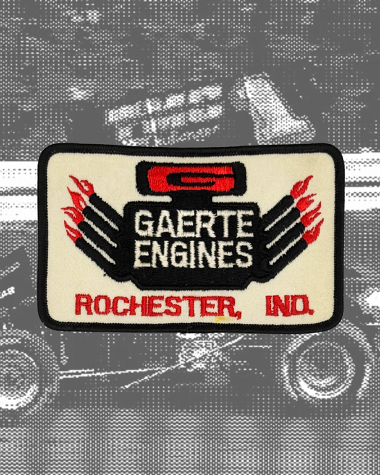 Vintage Gearte Engines Patch
