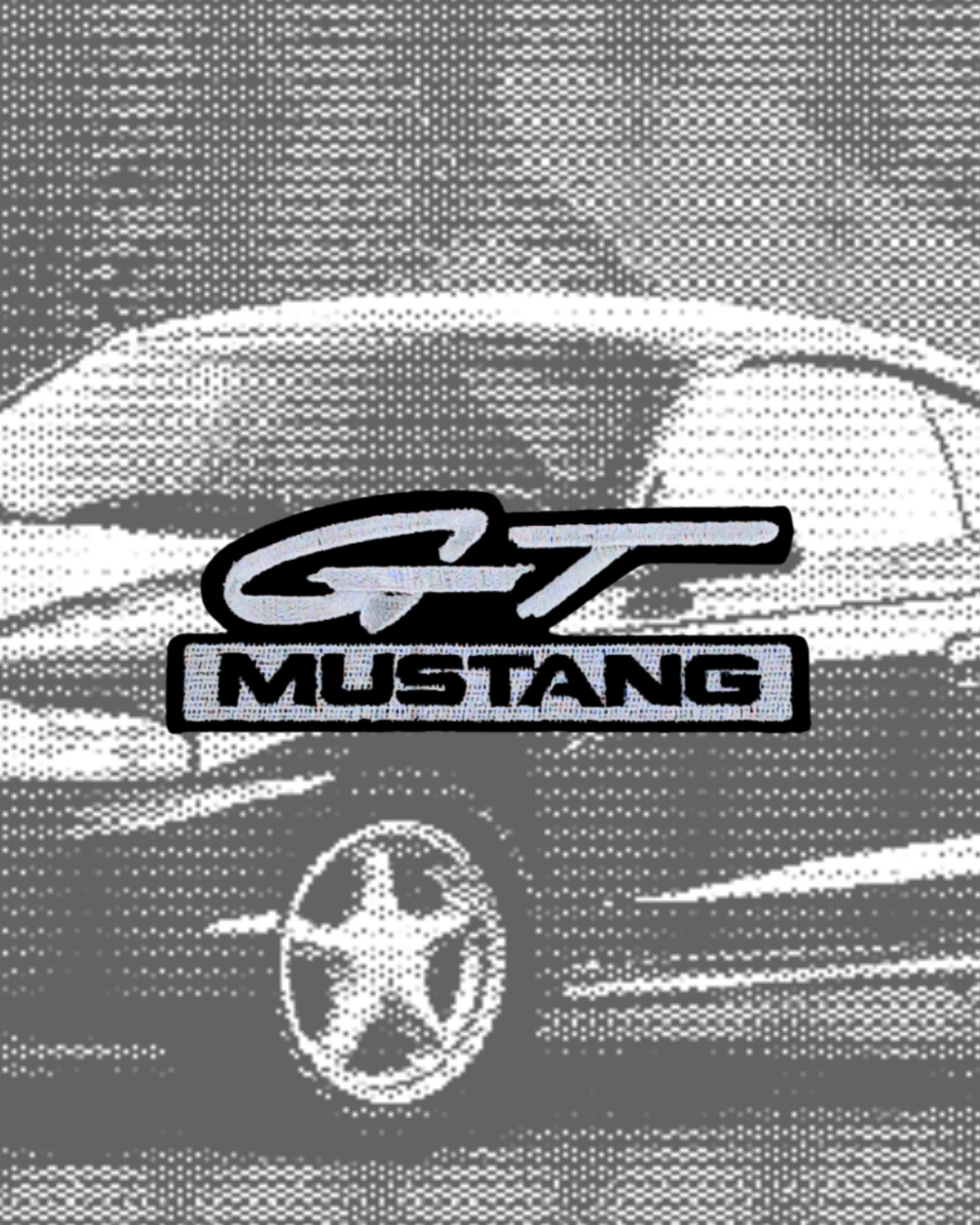 Vintage-Style Mustang GT Patch