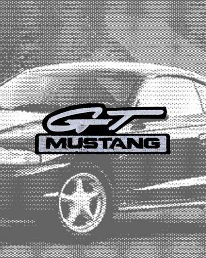 Vintage-Style Mustang GT Patch