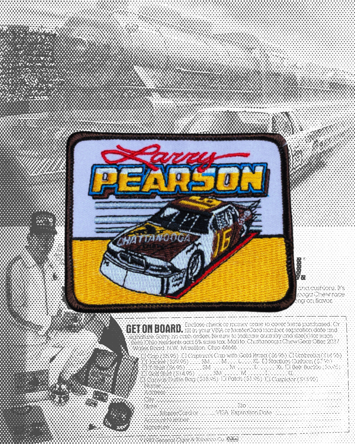 Vintage Larry Pearson Chattanooga Chew Buick Grand National Racing Patch
