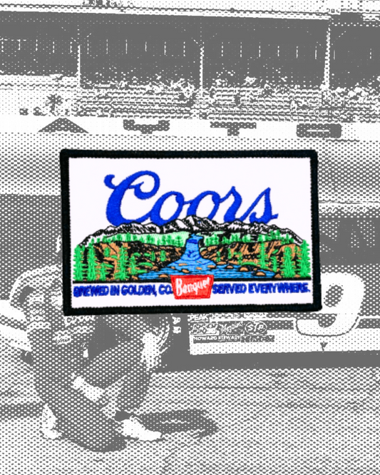 Vintage-Style Coors Beer "Mountain" Patch