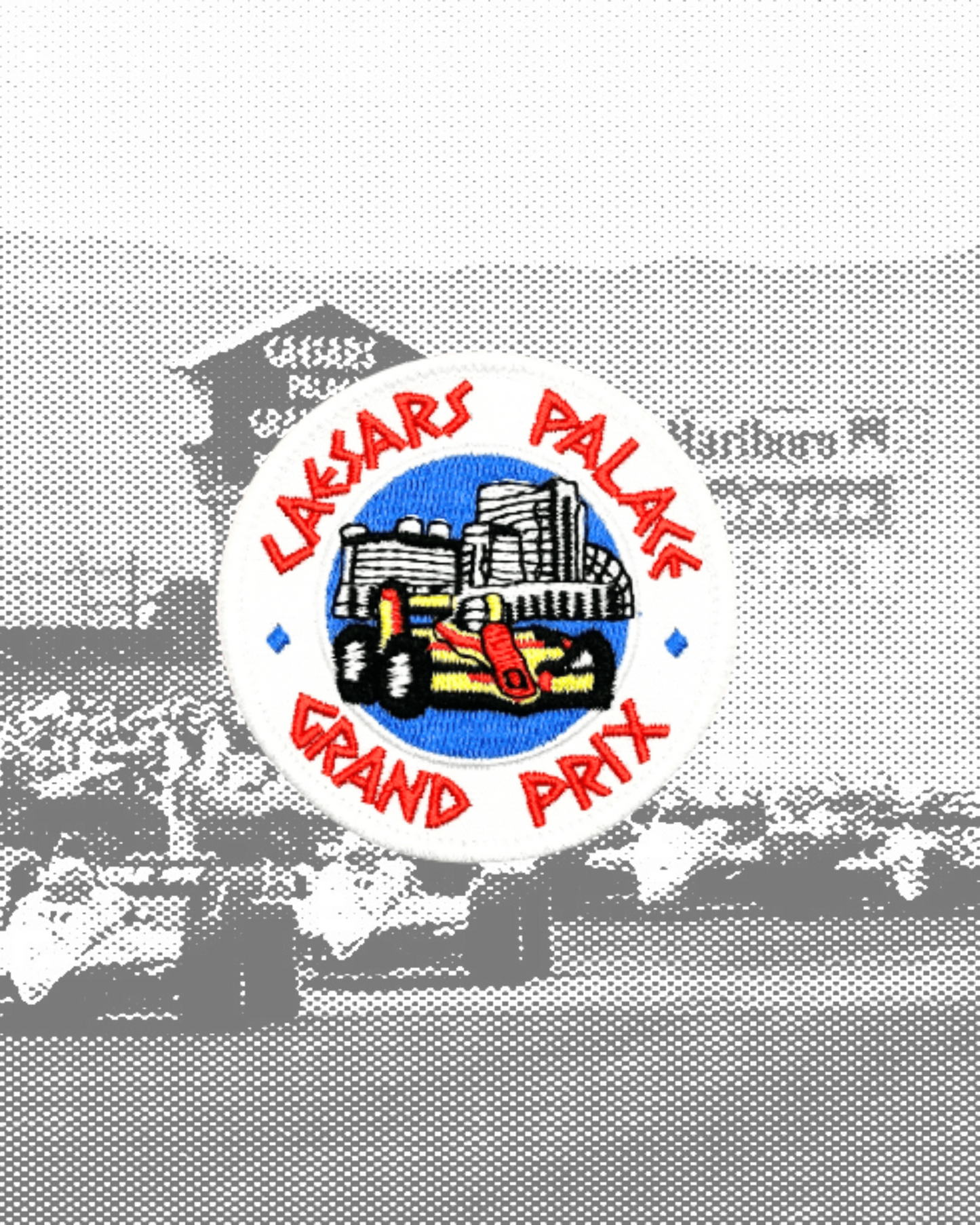 Vintage-Style Caesars Palace F1 Grand Prix Patch