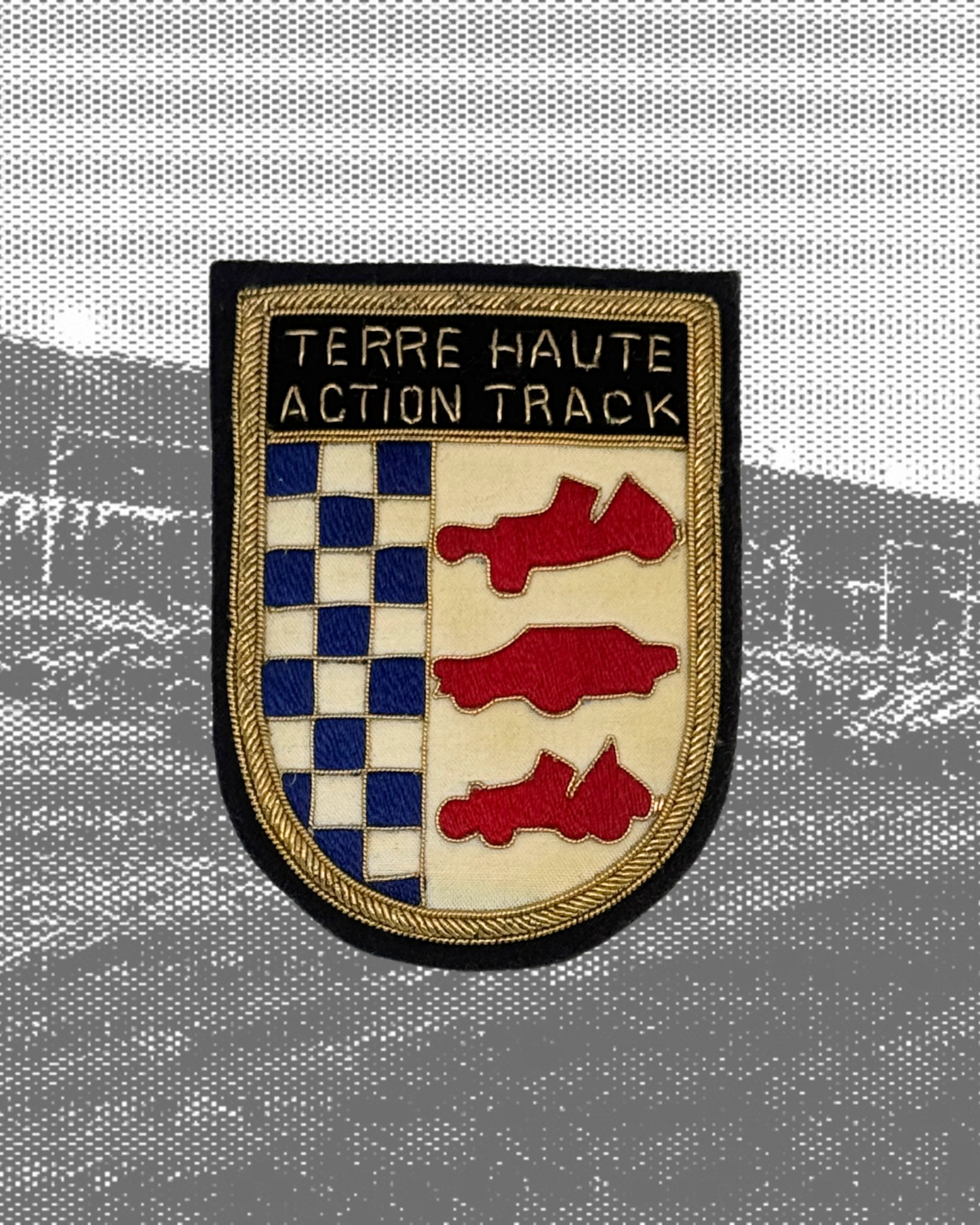 Vintage Terre Haute Action Track Patch