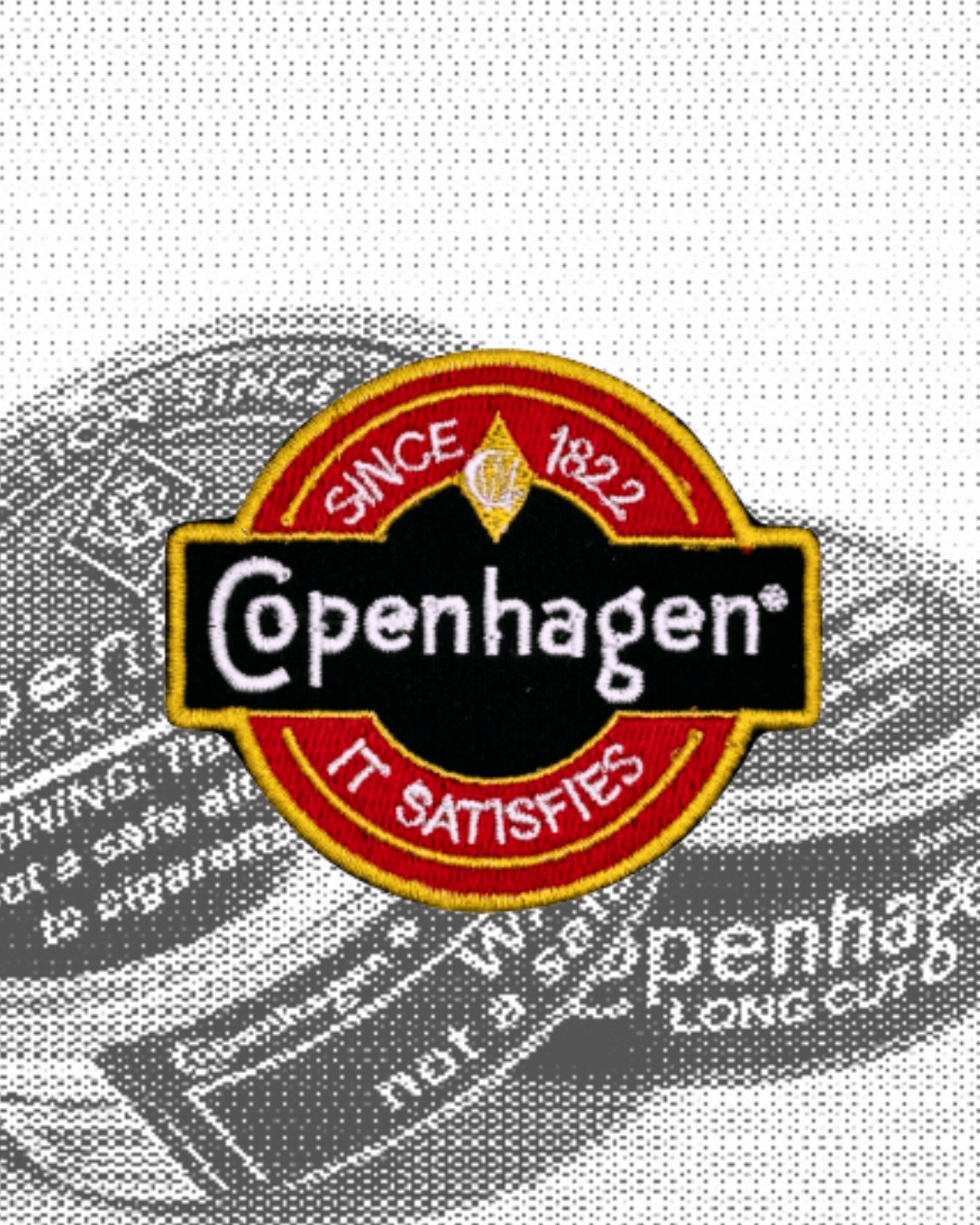 Vintage Style Copenhagen Since 1822 Patch