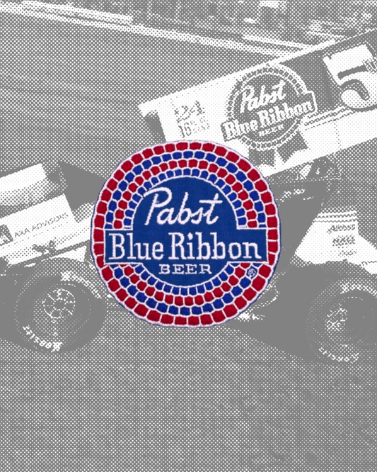 Vintage-Style Pabst Blue Ribbon Beer Patch